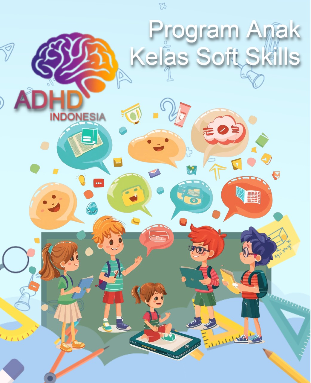 Program ADHD Indonesia Kabupaten Takalar Kelas Soft Skills Anak ADHD