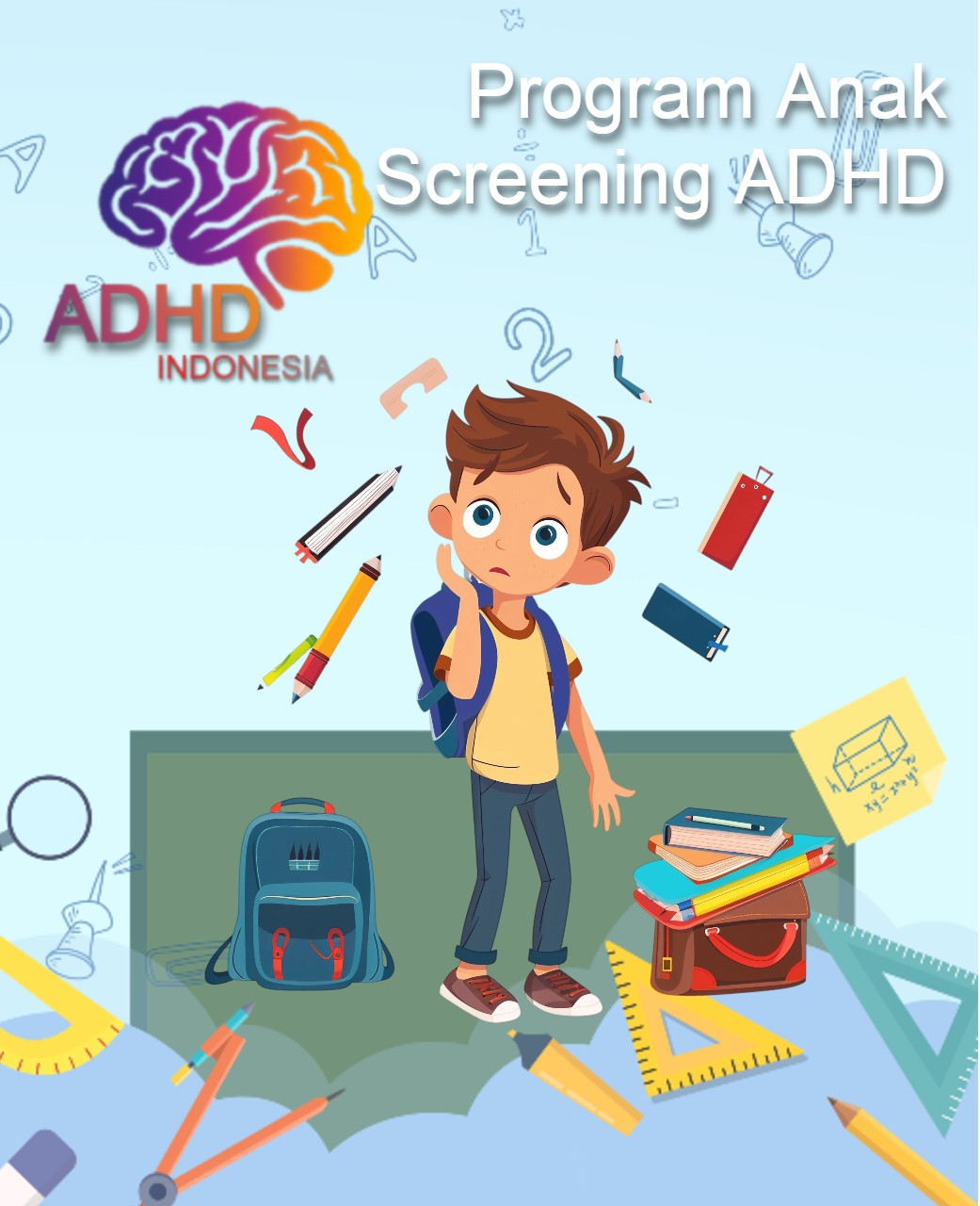 Program ADHD Indonesia Kabupaten Takalar Screening ADHD Non-Diagnostik